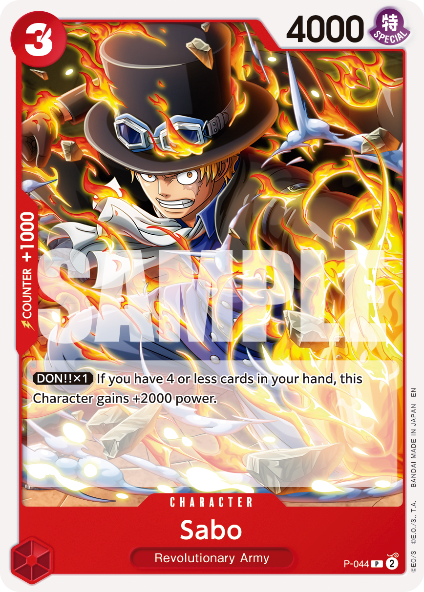 Sabo - P-044 (Pirate Foil) Reprint 1