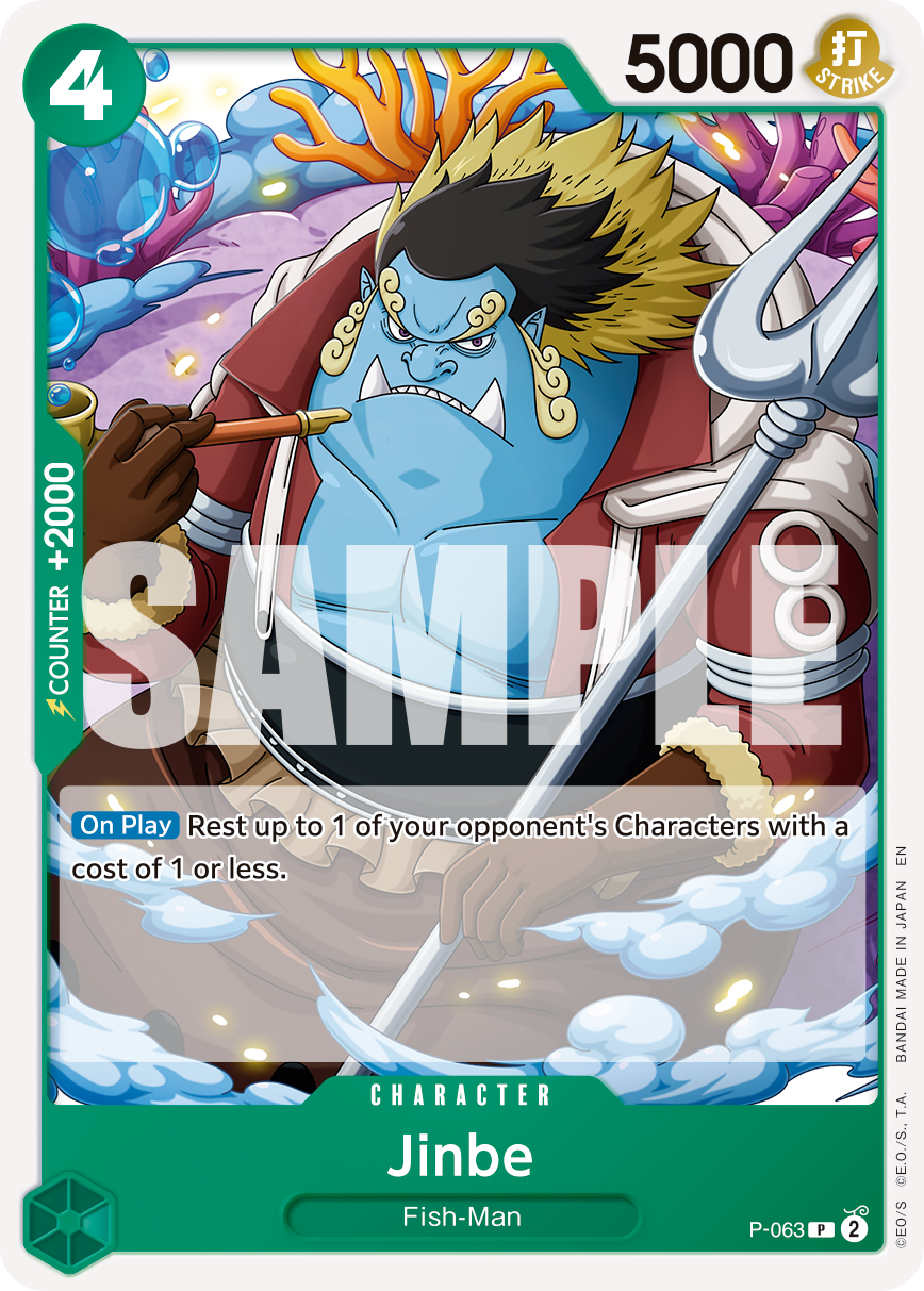 Jinbe - P-063 (Pirate Foil) Reprint 1
