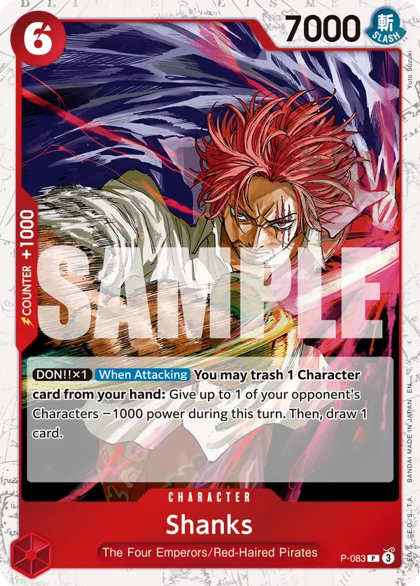 Shanks - P-083 (Pirate Foil) Parallel 3