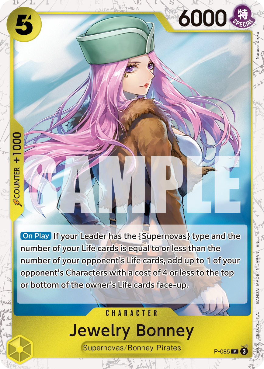 Jewelry Bonney - P-085 (Pirate Foil) Parallel 3