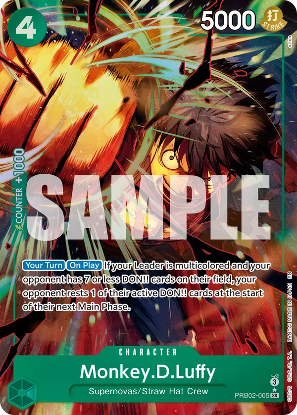 Monkey.D.Luffy - PRB02-005 Parallel 1