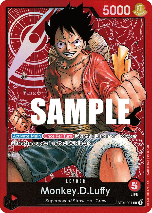 Monkey.D.Luffy (001) ST01-001