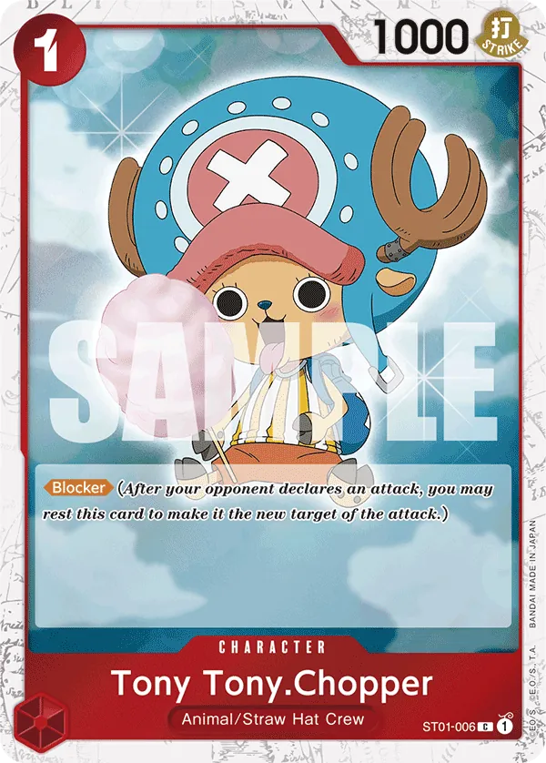 Tony Tony.Chopper (ST01-006) (Jolly Roger Foil) Parallel 6
