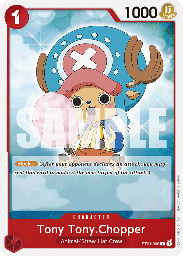 Tony Tony.Chopper (ST01-006) (Jolly Roger Foil) Reprint 1