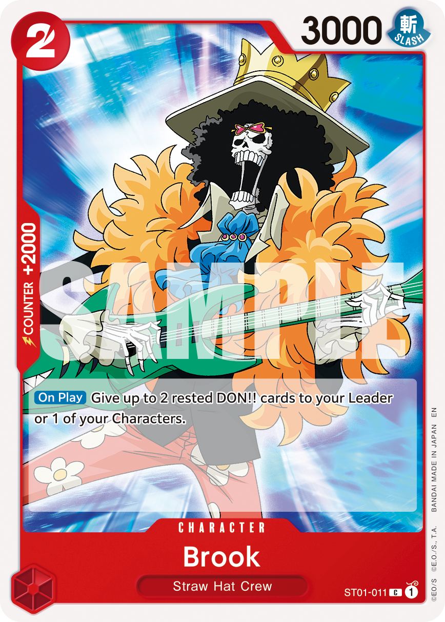 Brook - ST01-011 (Pirate Foil) Reprint 1