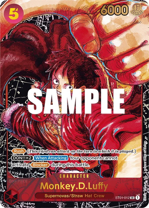 Monkey.D.Luffy (012) (Alternate Art) Parallel 2