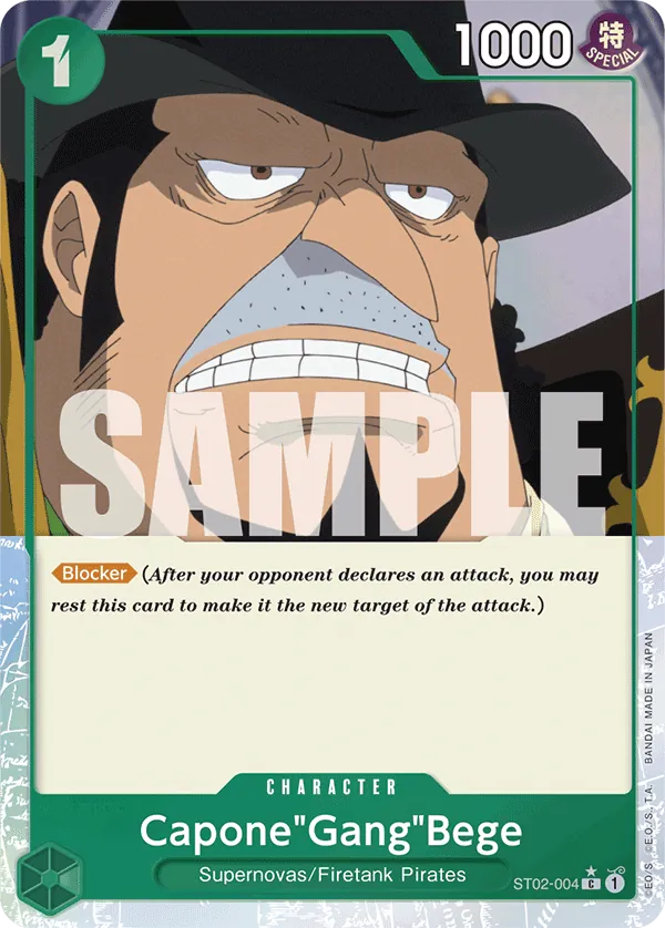 Capone"Gang"Bege (ST02-004) (Alternate Art) Parallel 2