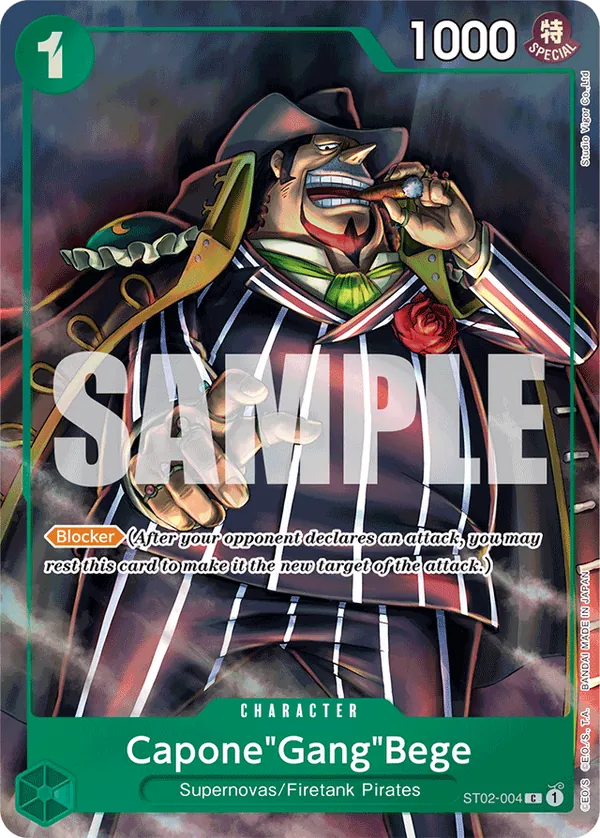 Capone"Gang"Bege (ST02-004) (Alternate Art) Parallel 4