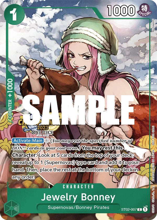 Jewelry Bonney - ST02-007 (Pirate Foil) Parallel 3