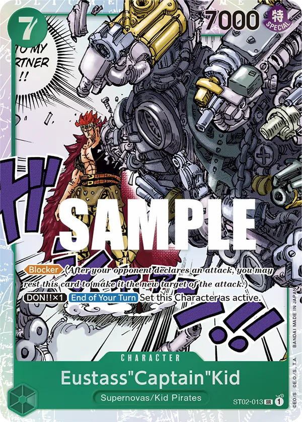Eustass"Captain"Kid (013) ST02-013