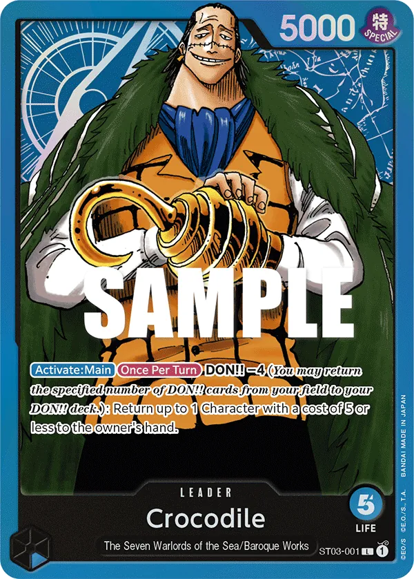 Crocodile (001) ST03-001