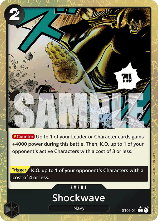 Shockwave (Jolly Roger Foil) Parallel 3