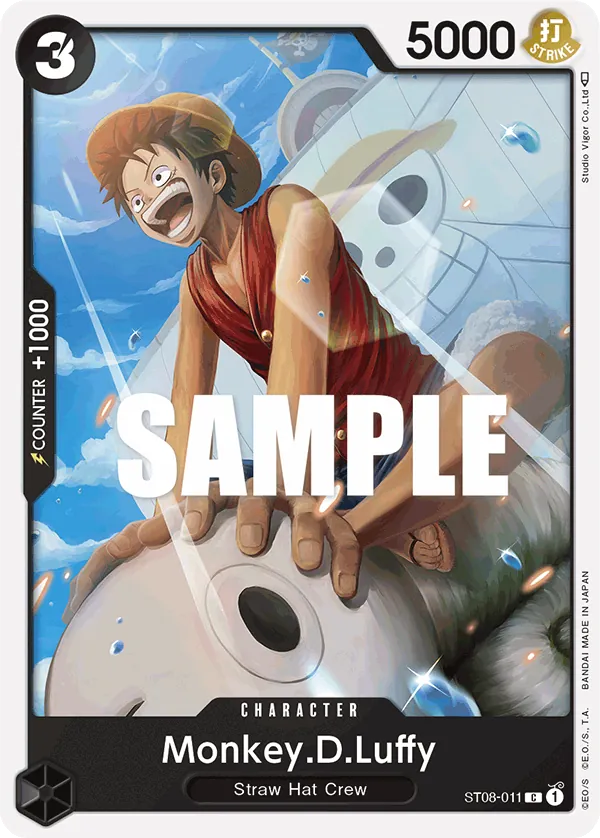 Monkey.D.Luffy (011) ST08-011
