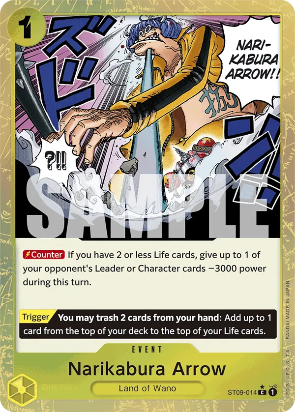 Narikabura Arrow (Jolly Roger Foil) Parallel 2