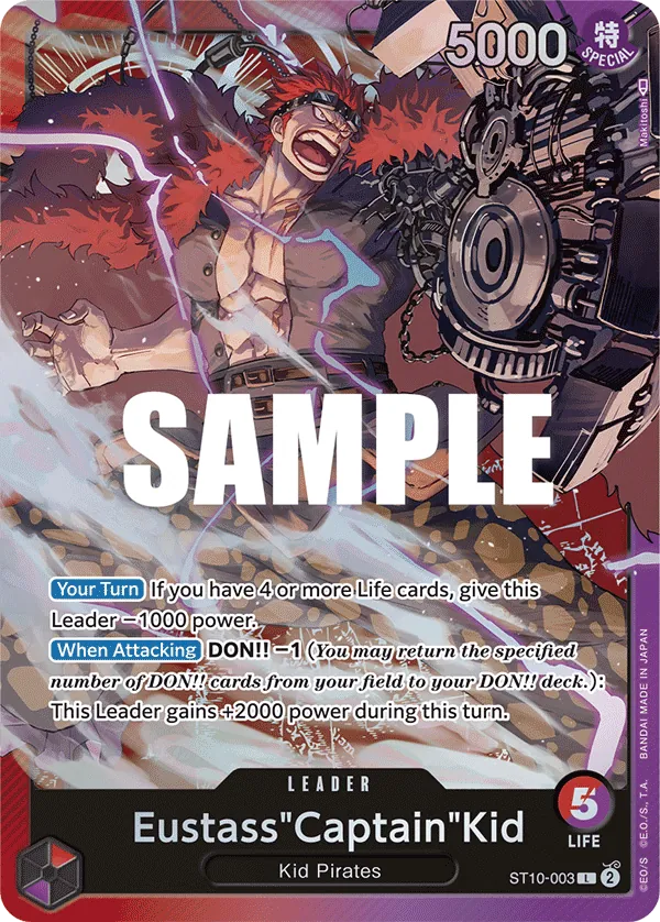 Eustass"Captain"Kid (003) ST10-003