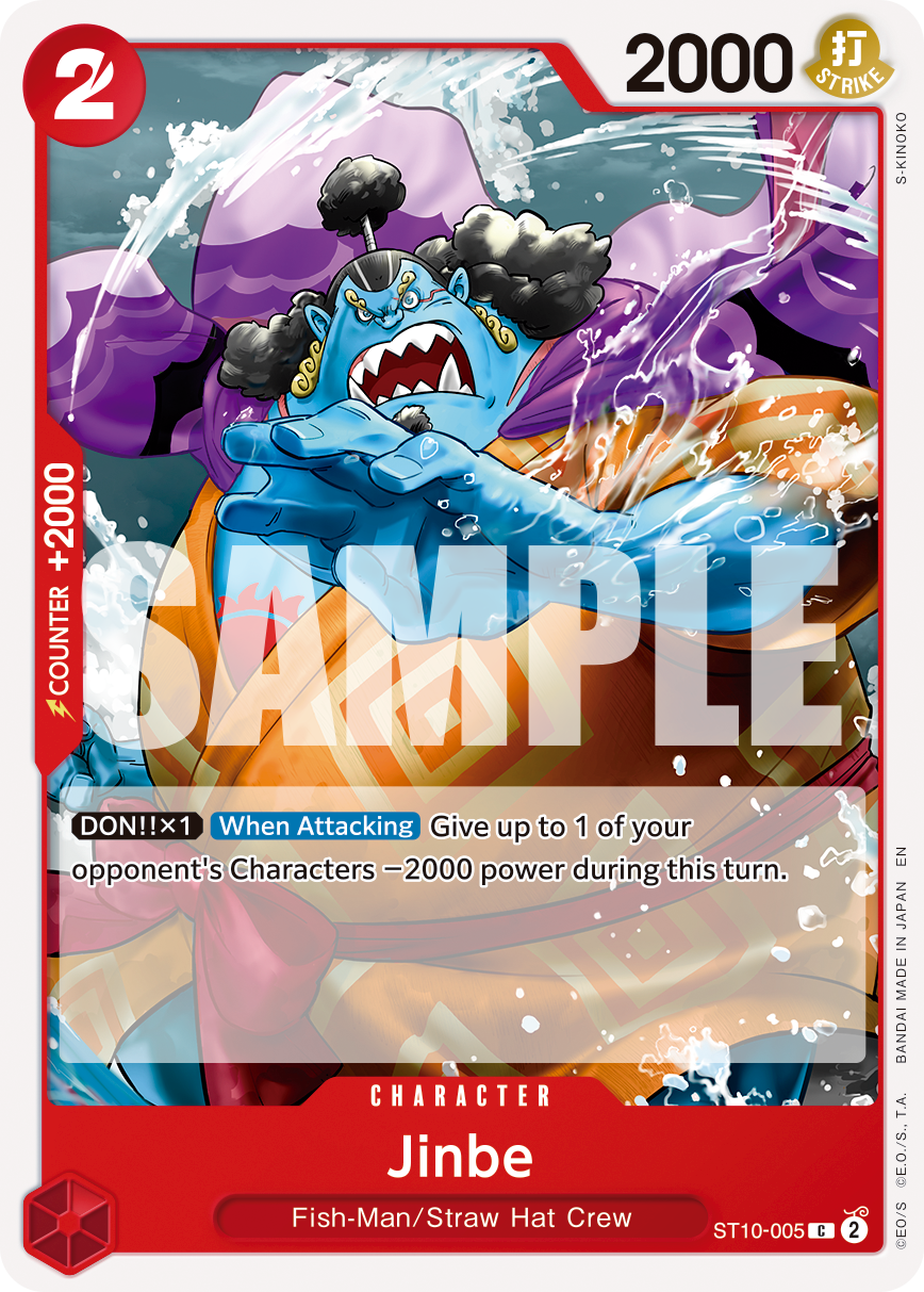 Jinbe - ST10-005 (Pirate Foil) Reprint 1