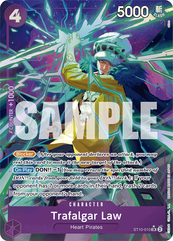 Trafalgar Law (ST10-010) (Reprint) Parallel 4