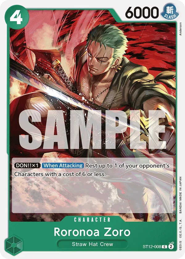 Roronoa Zoro ST12-008