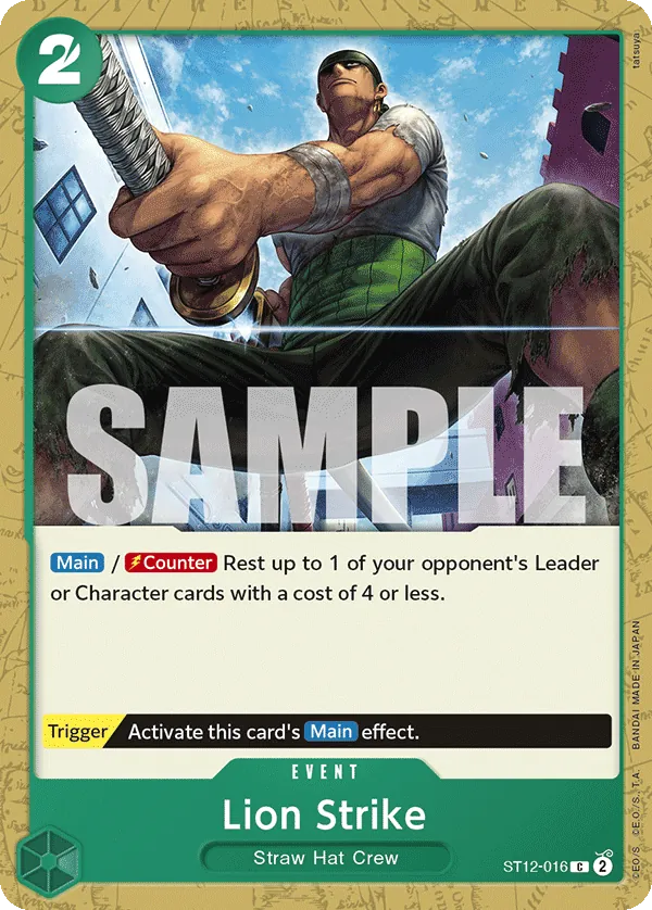 Lion Strike ST12-016