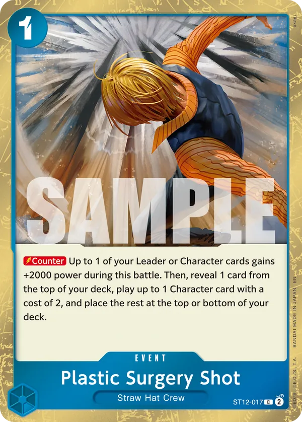 Plastic Surgery Shot - ST12-017 (Pirate Foil) Parallel 1
