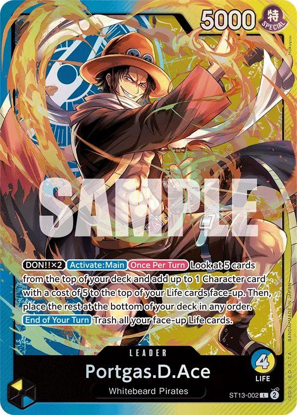 Portgas.D.Ace (002) ST13-002