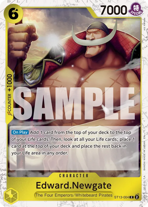 Edward.Newgate - ST13-004 (Pirate Foil) Parallel 2