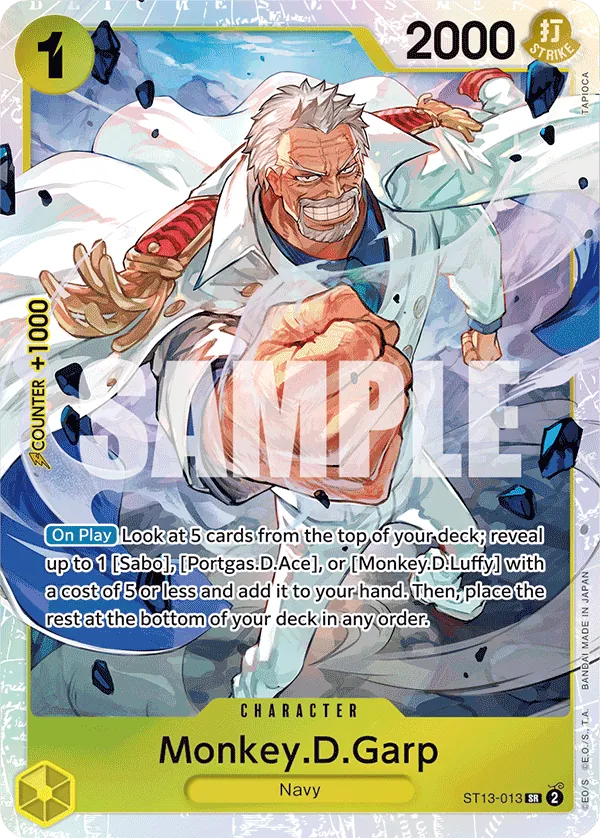 Monkey.D.Garp ST13-013