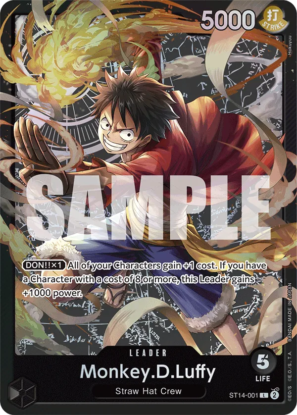 Monkey.D.Luffy (001) ST14-001