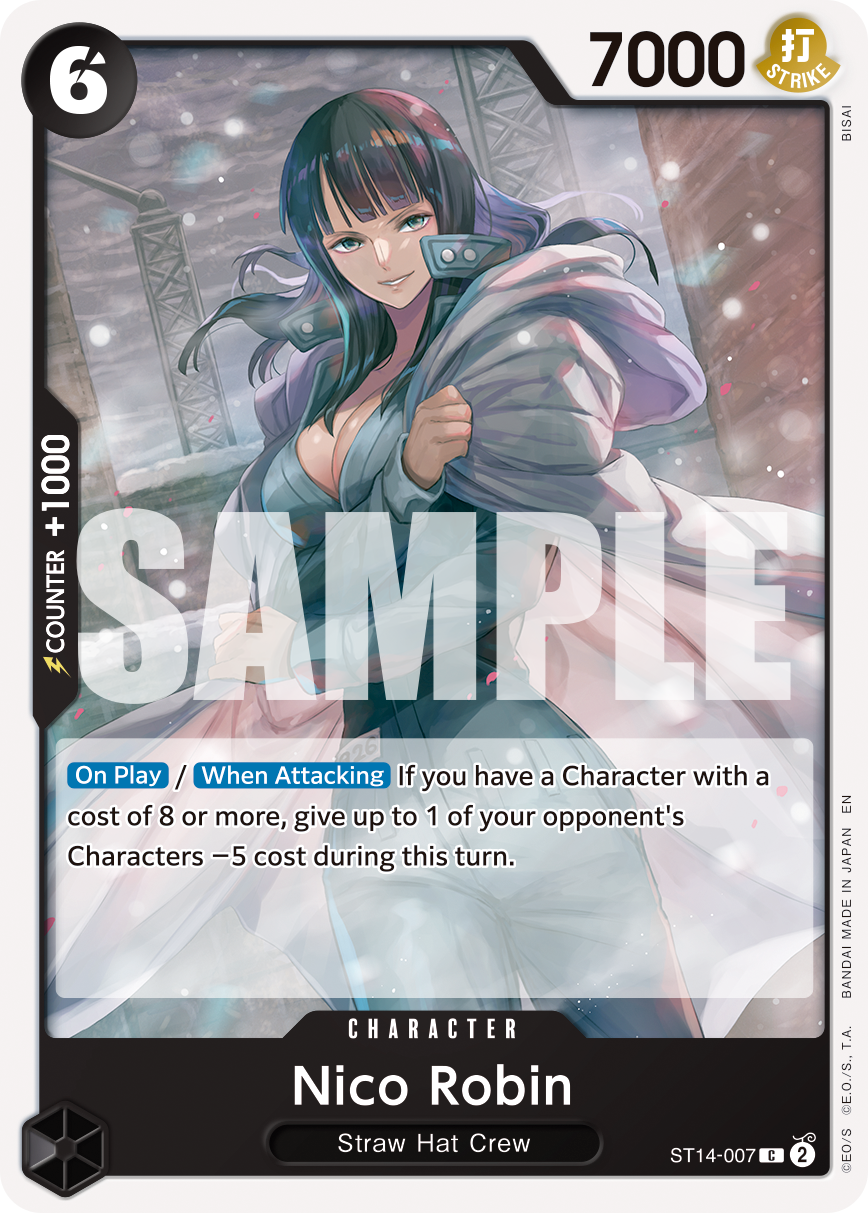 Nico Robin - ST14-007 (Pirate Foil) Reprint 1