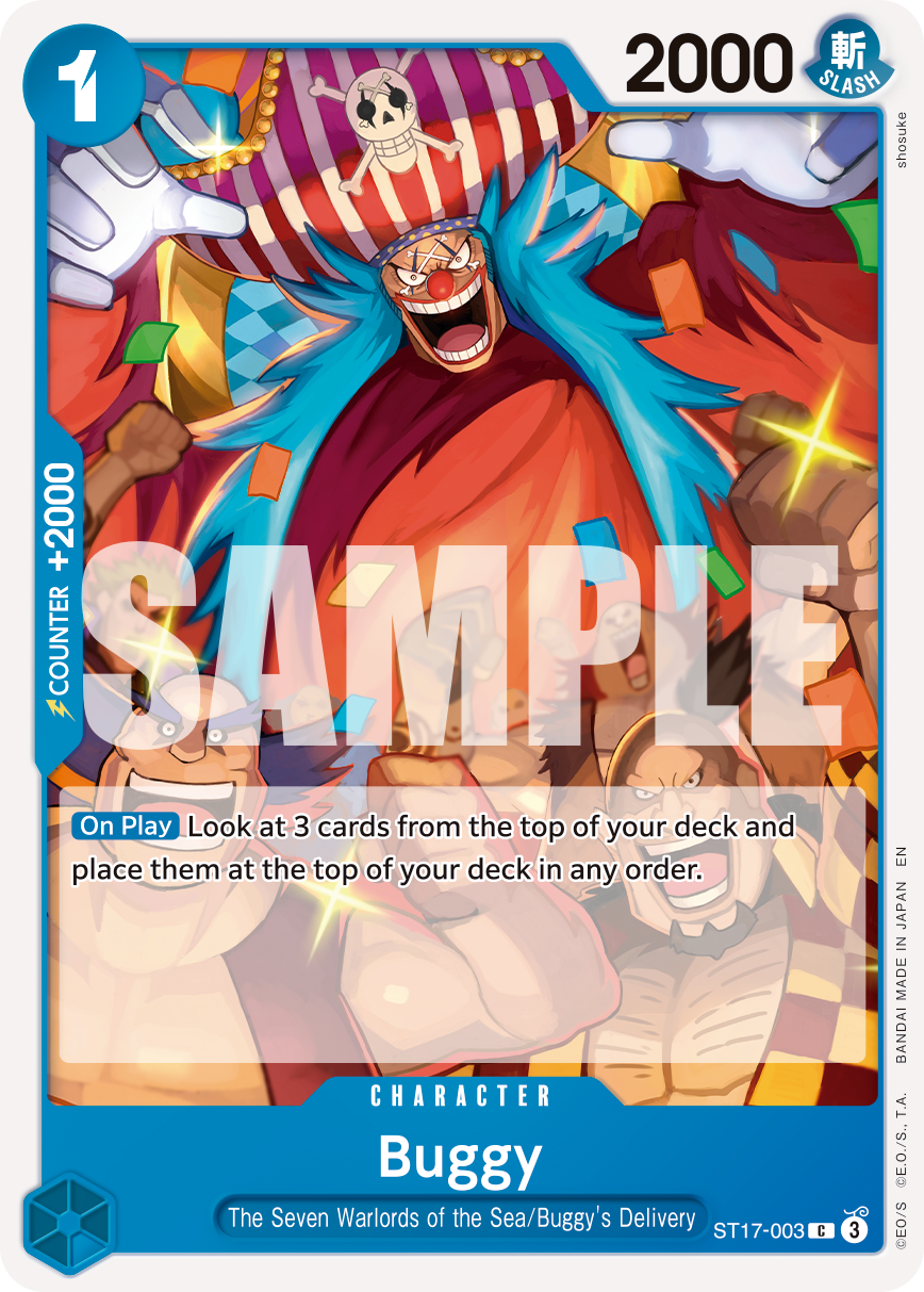 Buggy - ST17-003 (Pirate Foil) Reprint 1