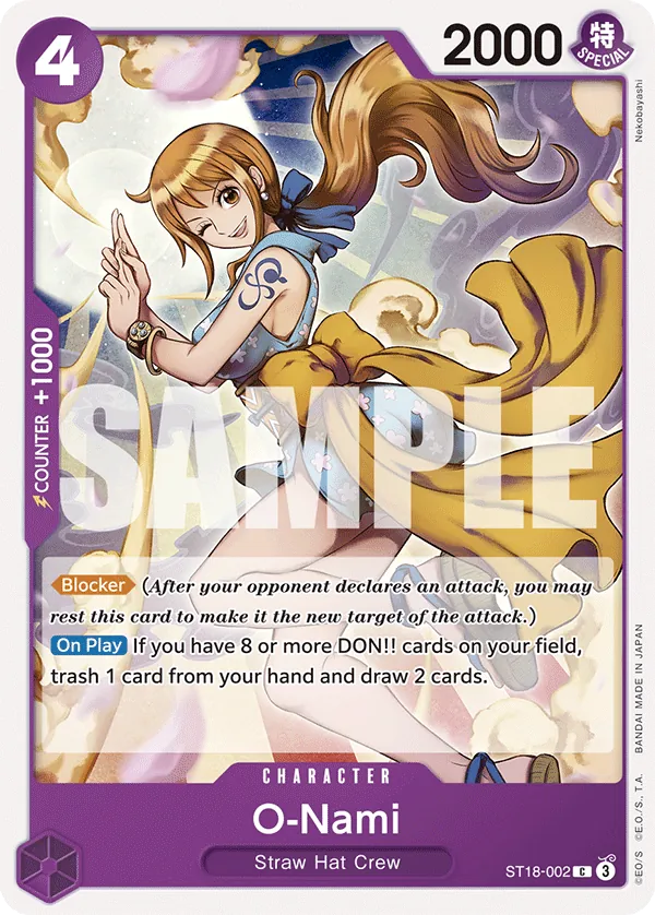 O-Nami - ST18-002 ST18-002
