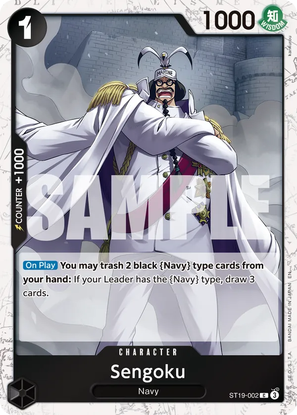 Sengoku - ST19-002 (Pirate Foil) Parallel 3