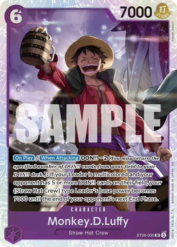 Monkey.D.Luffy (ST26-005) ST26-005