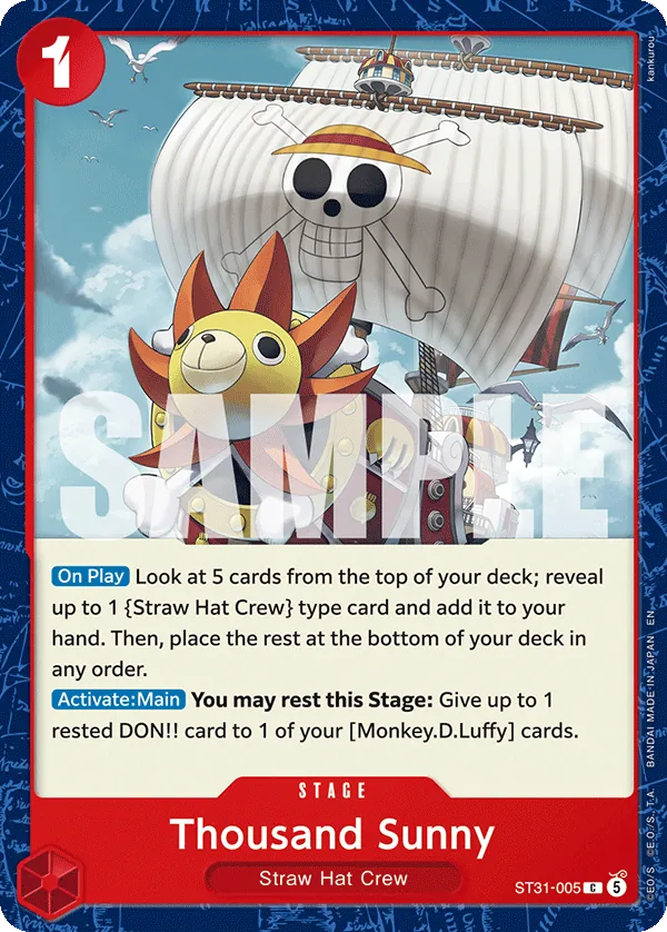 Thousand Sunny ST31-005