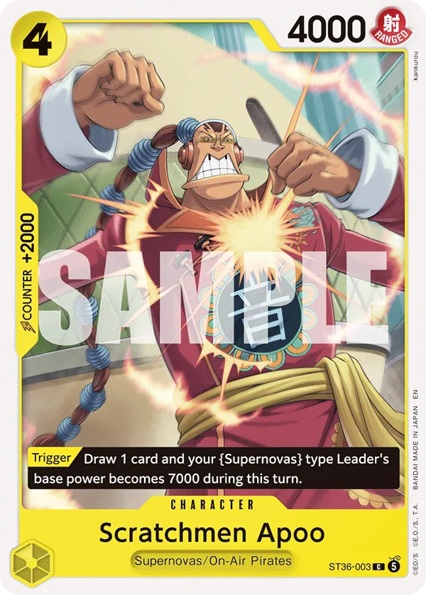 Scratchmen Apoo ST36-003